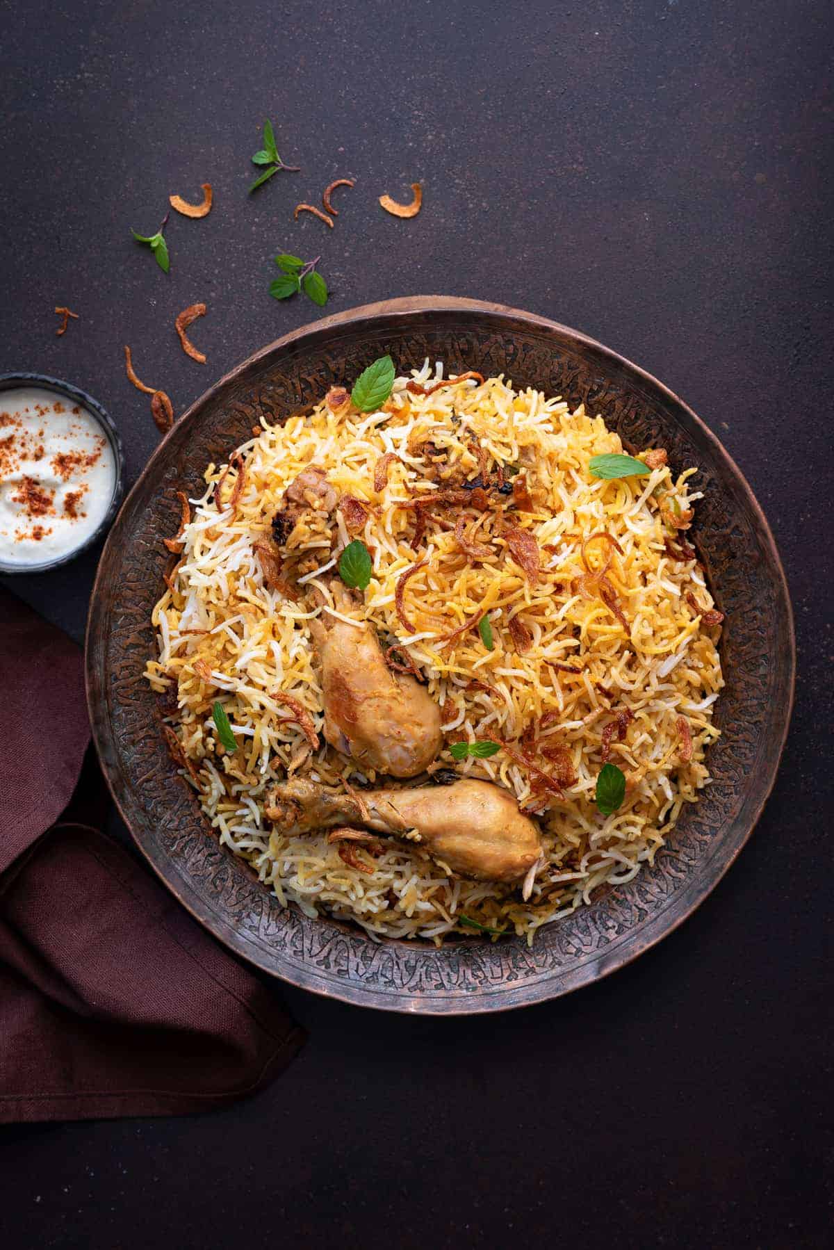 Special Chicken Dum Biryani